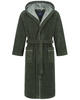 Morgenstern Bademantel Herren Kapuze, Multifaser, Daniel, grün/schilf